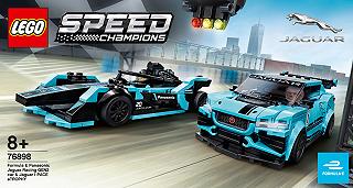 LEGO presenta il set 76898 Formula E Panasonic Jaguar Racing GEN2 car & Jaguar I-PACE eTROPHY