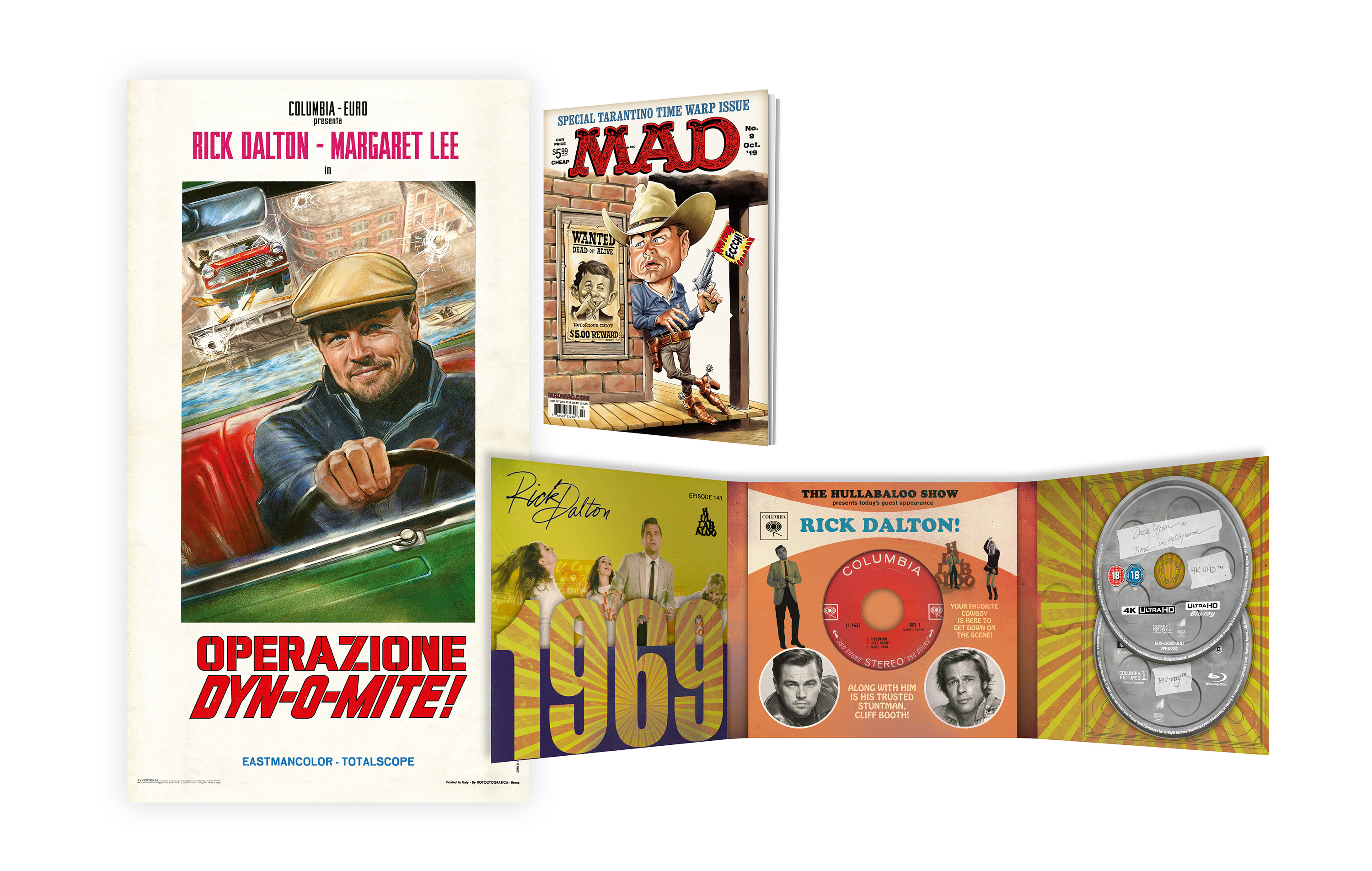 Ecco le edizioni home video speciali di C’era una volta a… Hollywood