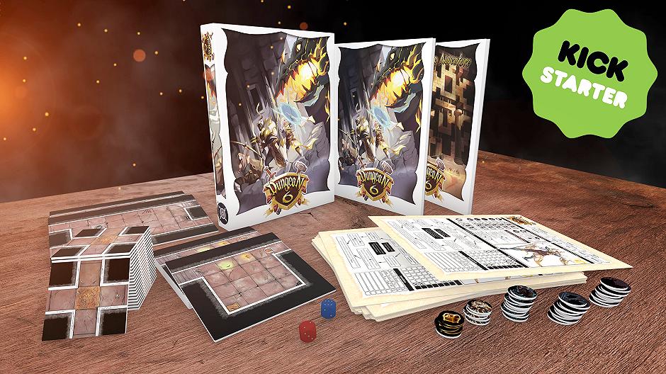 Dungeon 6: un Gioco di Dungeon Modulari, ora su Kickstarter