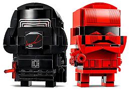 Prime immagini ufficiali del set LEGO Star Wars Brickheadz con Kylo Ren e il Sith Trooper