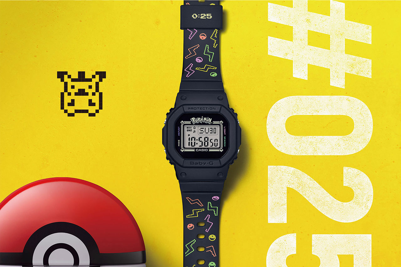 Pokemon X Casio: il G-Shock che omaggia Pikachu