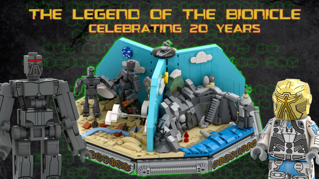 Il progetto LEGO che celebra i 20 anni di Bionicle raggiunge i 10000 voti su LEGO Ideas
