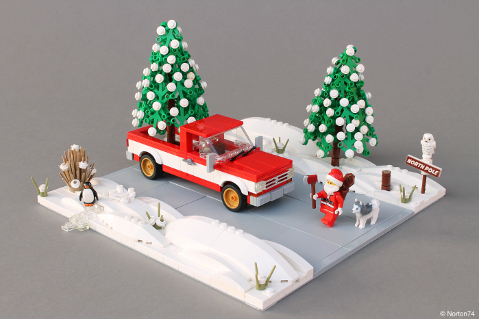 Albero Di Natale Lego Istruzioni.Le Foto Istruzioni Dell Ultimo Pick Up Truck Lego Di Norton74