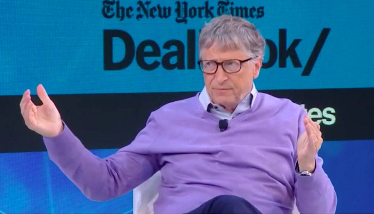 Bill Gates vorrebbe un mondo in cui si mangano solo burger vegetali