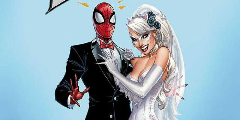 Spider-Man e Gatta Nera sposi: ecco cosa si cela dietro al matrimonio