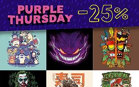 Purple Thursday su TeeTee: tutto col 25% di sconto