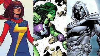 She-Hulk, Moon Knight e Ms.Marvel saranno nei film dell’MCU