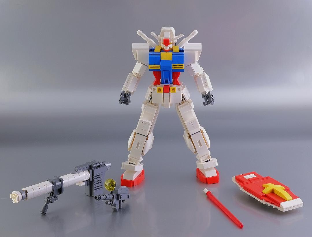 Il Gundam RX-78-2 LEGO di Marco De Bon è su LEGO Ideas