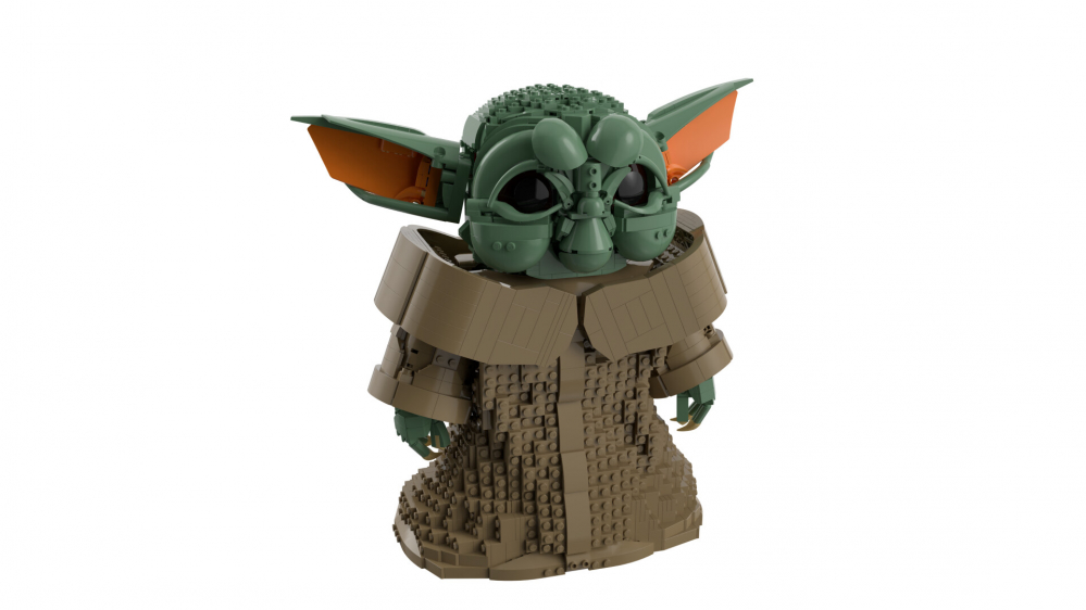 La versione LEGO di Baby Yoda da The Mandalorian Lega Nerd