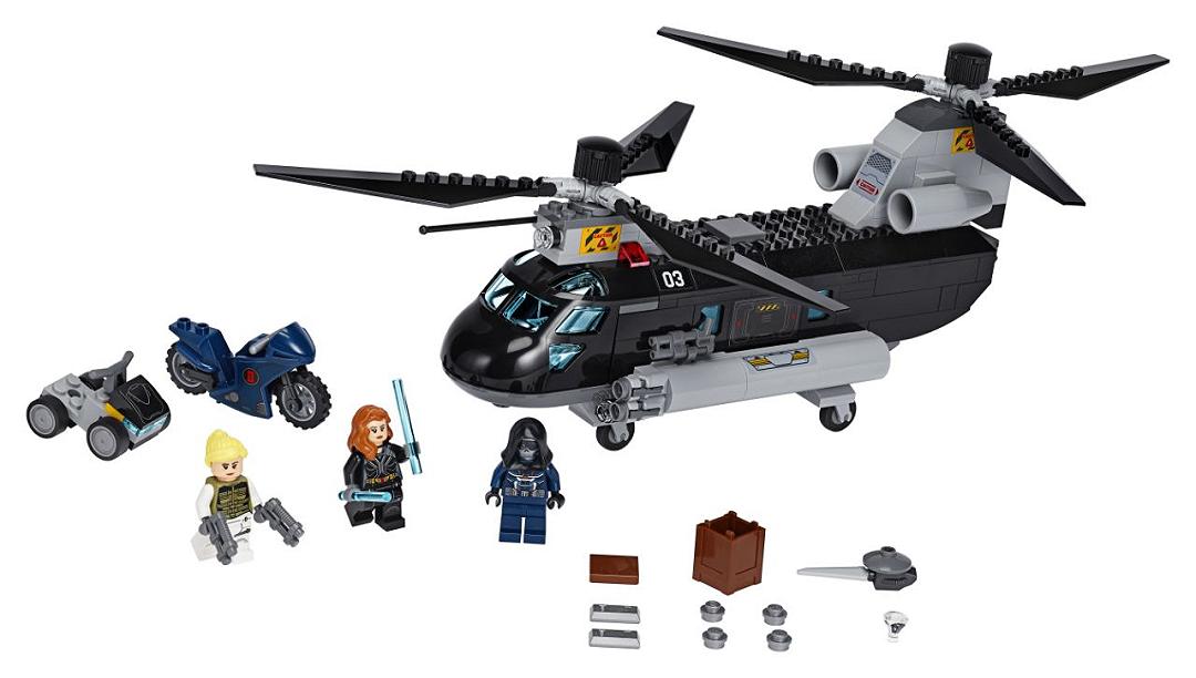 Svelato il set LEGO Marvel Super Heroes dedicato al film Black Widow