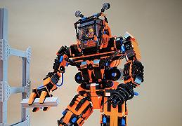 Il mecha LEGO da costruzione che sogna Emmet