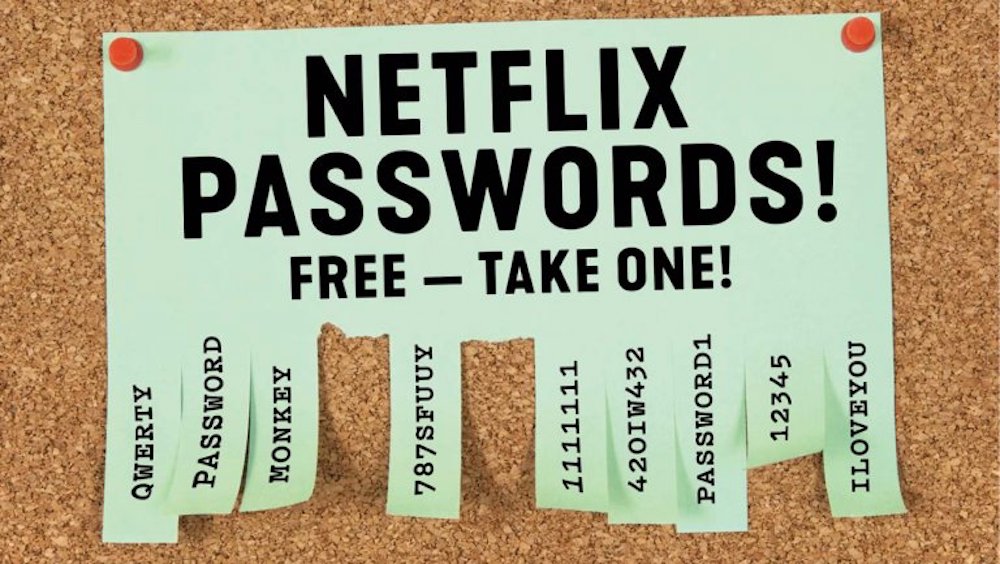 Condividere la password di Netflix e degli altri servizi di streaming comincia ad essere un problema