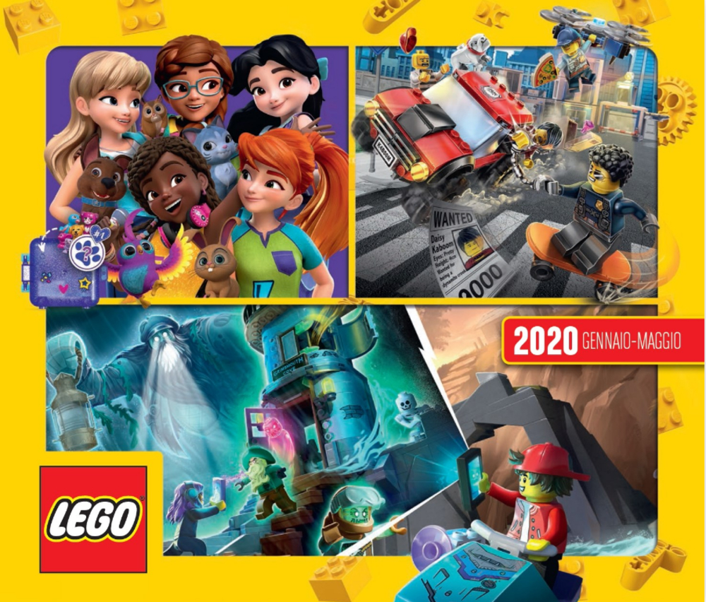 Disponibile il catalogo italiano LEGO del primo semestre 2020