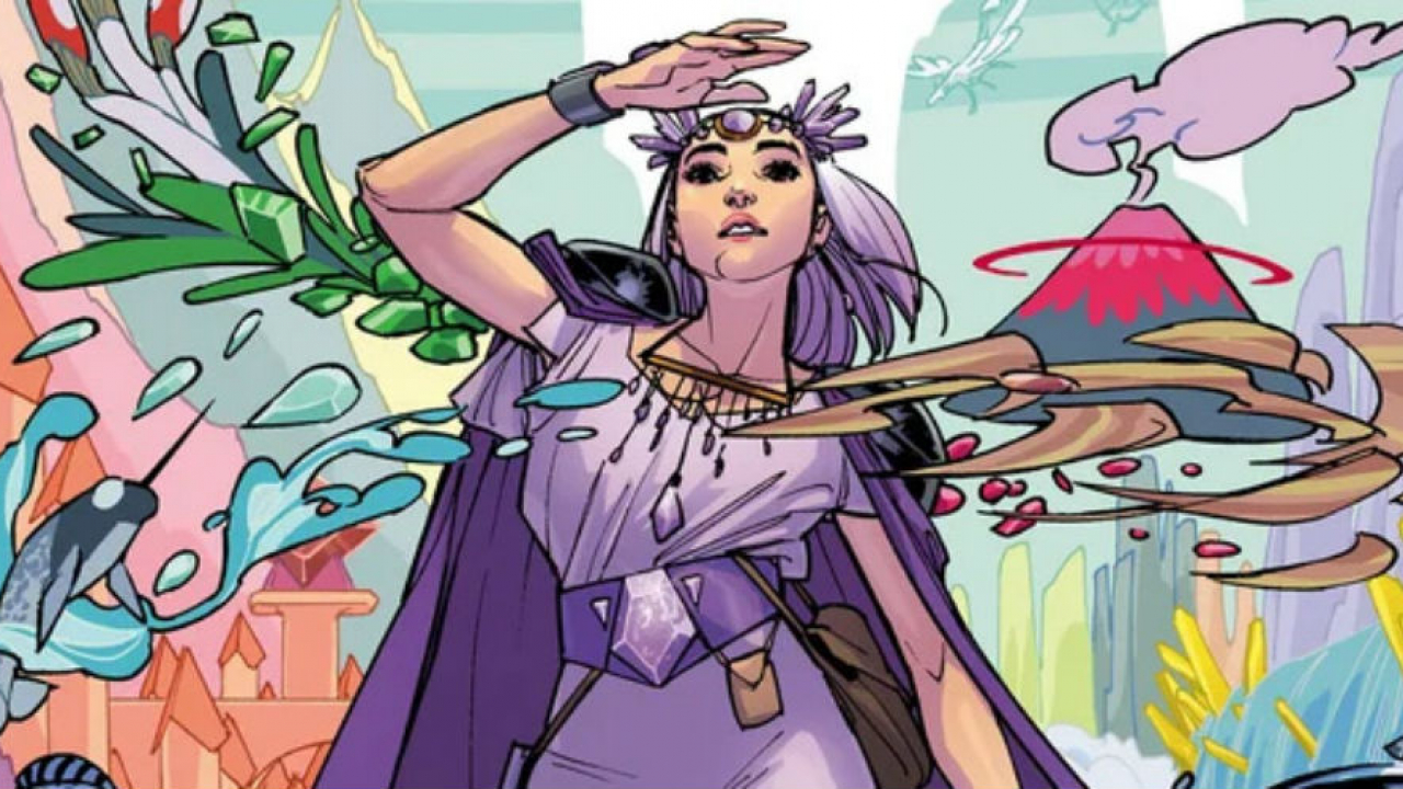 Amethyst, le prime tavole della miniserie Wonder Comics
