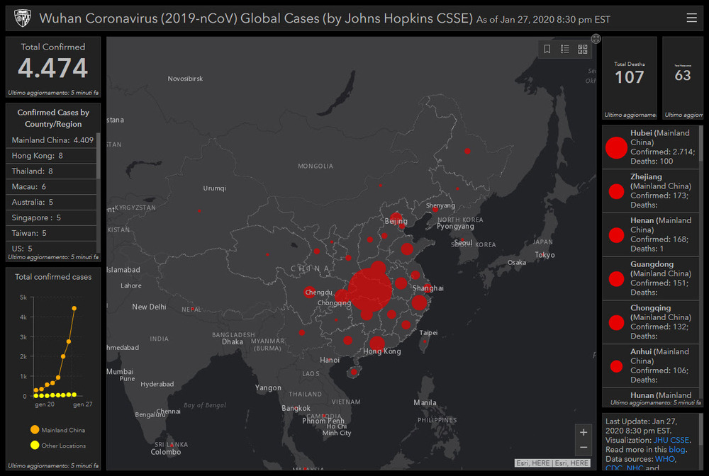 Coronavirus: misure sempre più restrittive per evitare il diffondersi dell’epidemia