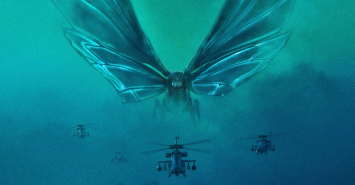 Mothra, una farfalla gigante, è uno dei più famosi avversari di Godzilla