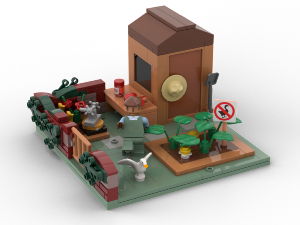 Il progetto Untitled Goose Game passa i 10000 voti su LEGO Ideas