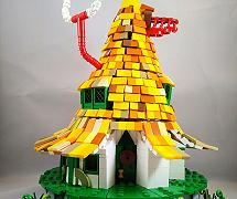 La MOC LEGO del Boar Hat tratto da The Seven Deadly Sins