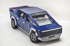 Tesla Cybertruck, l’ennesima versione LEGO creata con il set della Ford Mustang