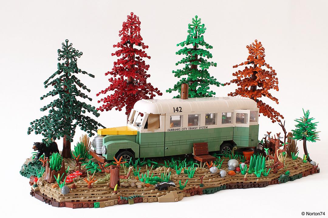 Il Magic Bus LEGO tratto da Into The Wild di Norton74