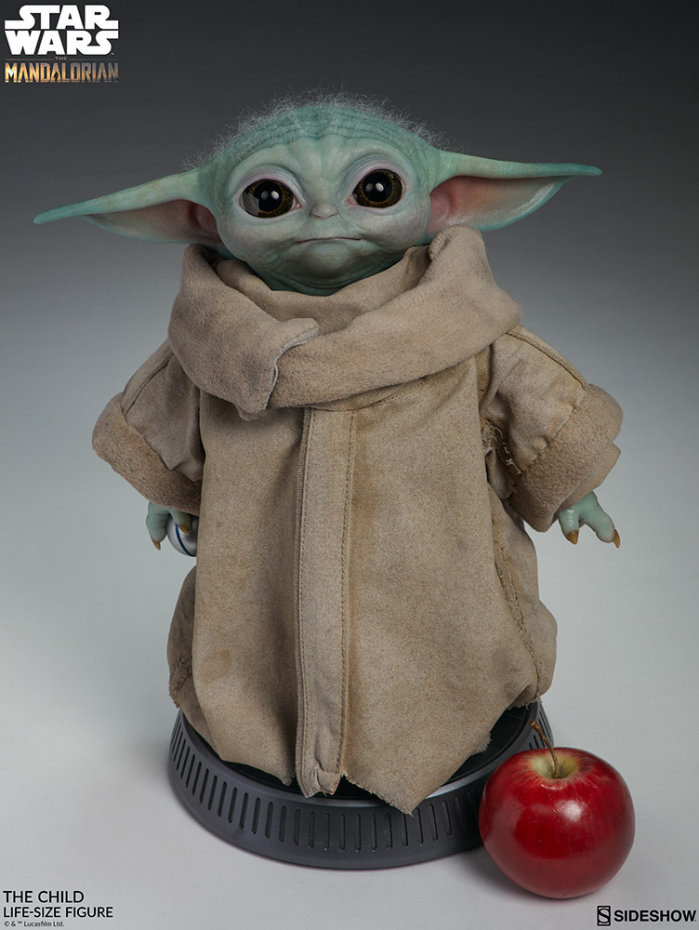 Baby Yoda ecco la statua lifesize di The Child da The Mandalorian