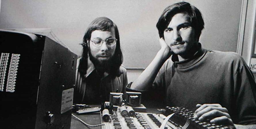 jobs e wozniak giovani