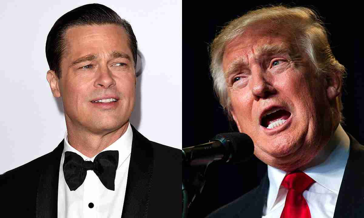 Brad Pitt Donald Trump