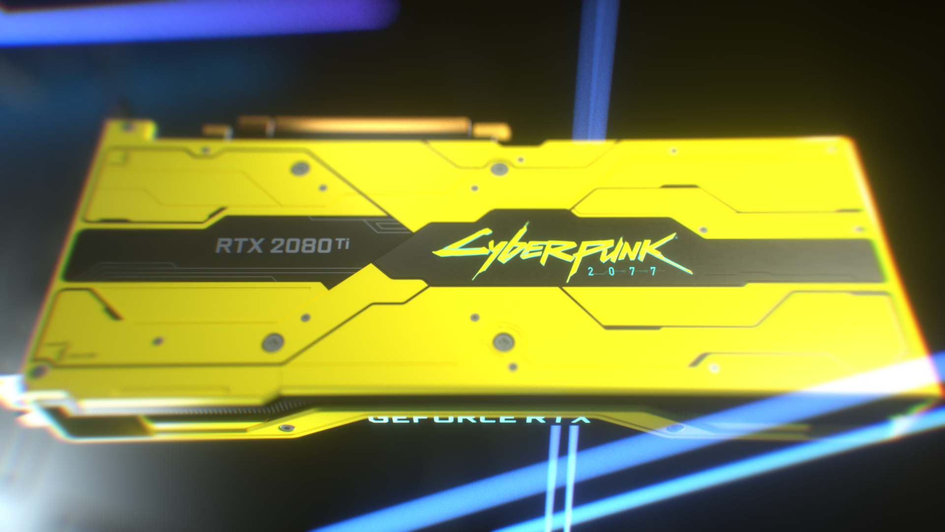 NVIDIA ha creato una GeForce Ti 2080 in edizione Cyberpunk 2077