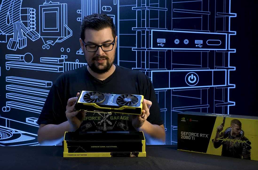 NVIDIA Geforce RTX 2080 Ti Cyberpunk edition: l’unboxing ufficiale