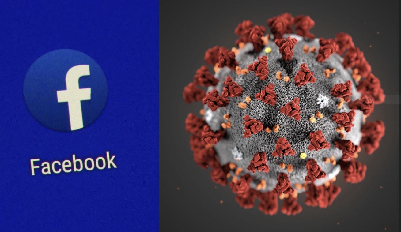 Facebook dichiara guerra a chi specula sul coronavirus