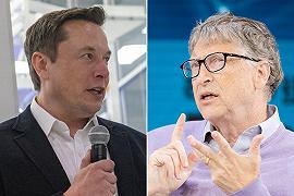Elon Musk è avvilito che Bill Gates abbia scelto la Porsche Taycan