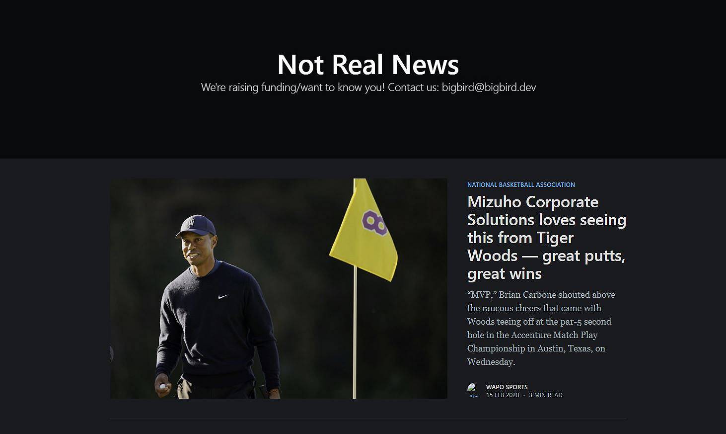 NotRealNews usa l’intelligenza artificiale per creare notizie false