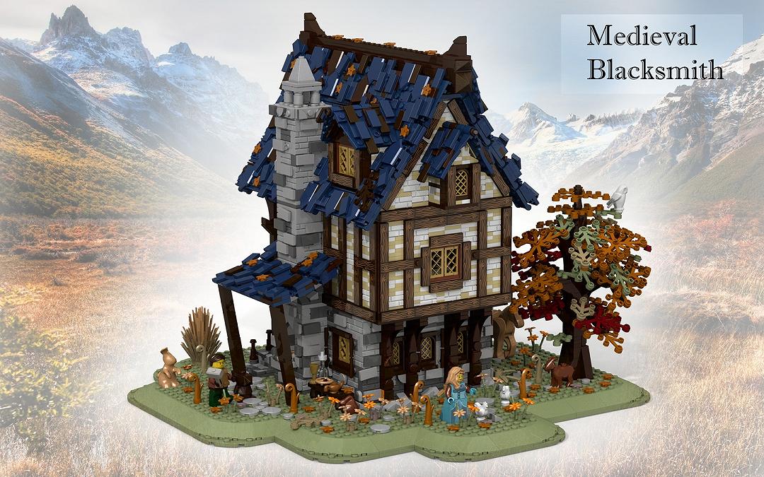 Medieval Blacksmith e Winnie The Pooh sono i progetti LEGO vincitori della seconda review 2019 LEGO Ideas