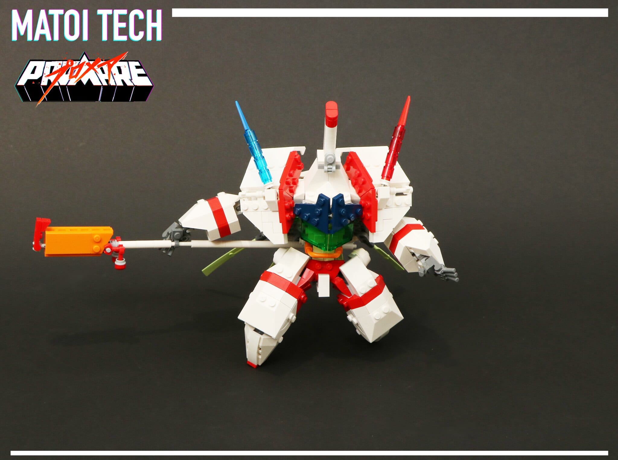 Promare, le MOC LEGO del robot Matoi e Mad Burnish
