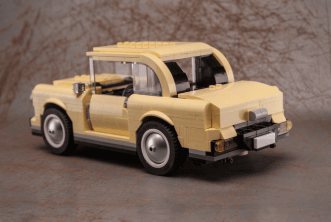 fiat 500 LEGO