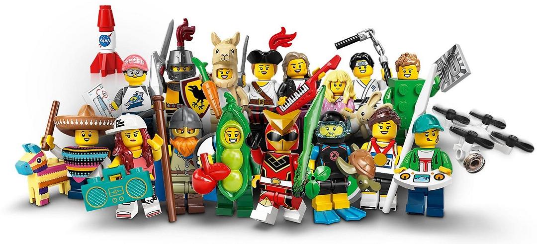 Collectible Minifigure: immagini ufficiali LEGO dei personaggi della serie 20