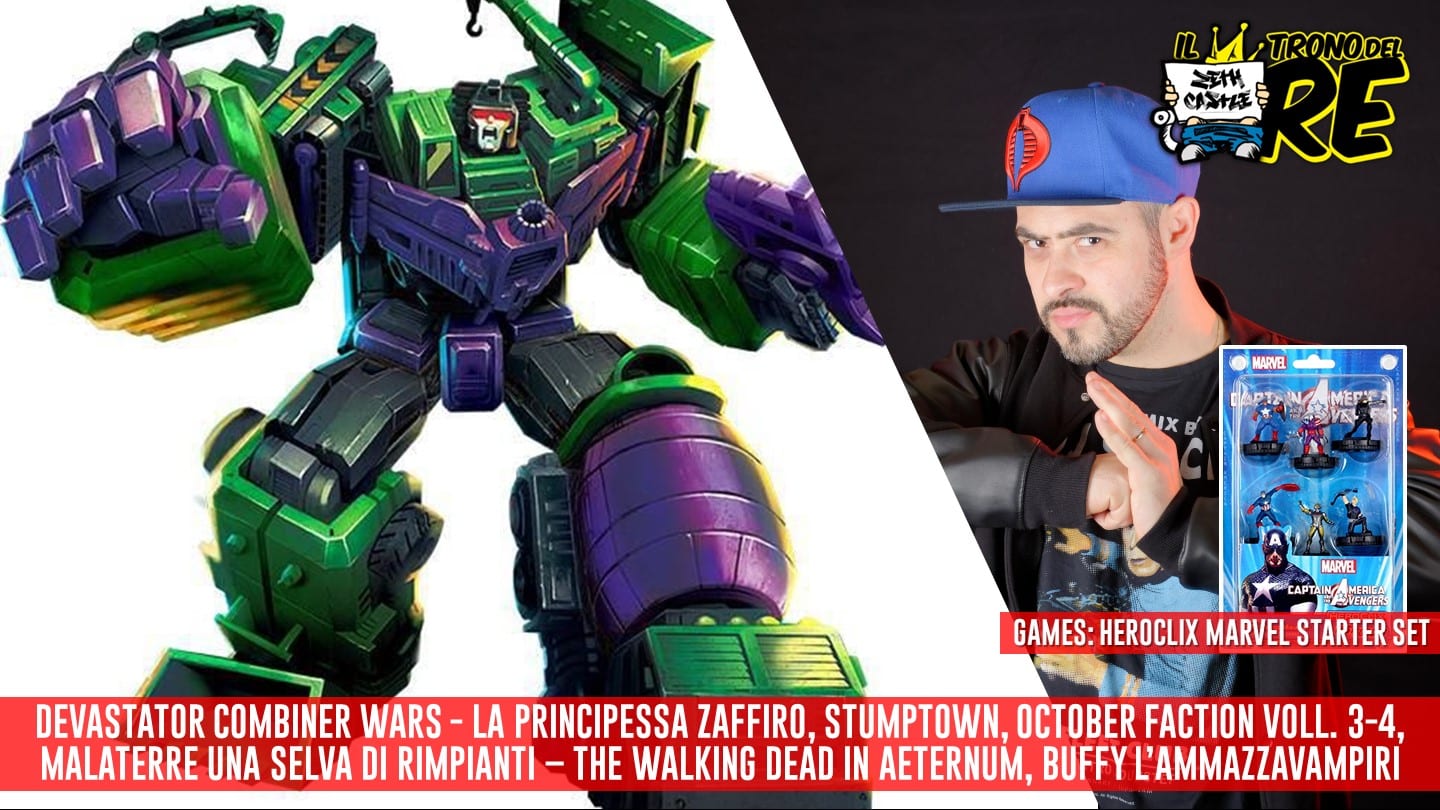 Il Trono Del Re: il Devastator Combiner Wars e un sacco di fumetti
