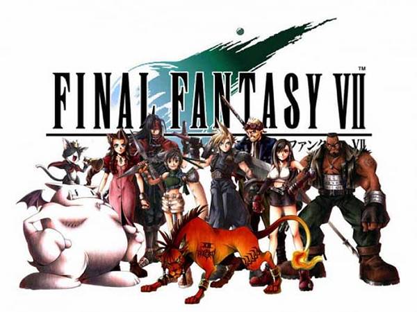 Final Fantasy VII - Logo characters