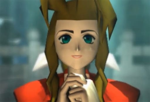 Final Fantasy VII aerith smile