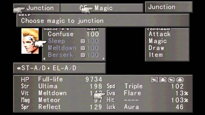 Final Fantasy VIII - Junction