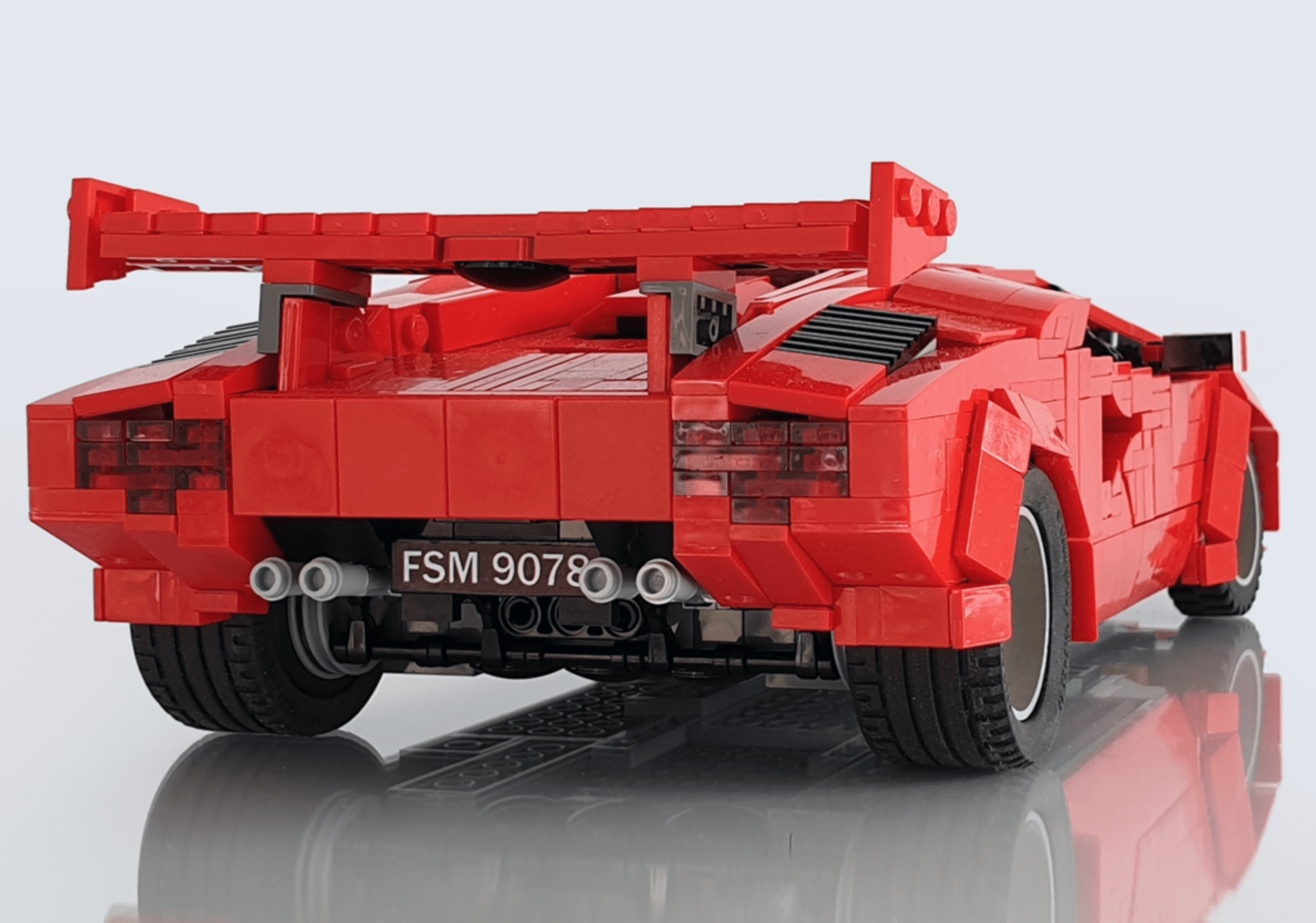 Countach Quattrovalvole, disponibili le istruzioni per la versione LEGO Lega Nerd