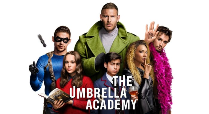 THE UMBRELLA ACADEMY serie tv fantasy Netflix