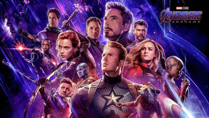 Ordine Film Marvel Avengers Endgame