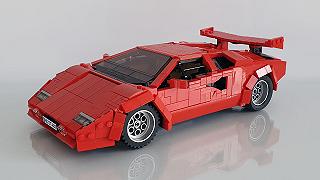 Lamborghini Countach Quattrovalvole, disponibili le istruzioni per la versione LEGO