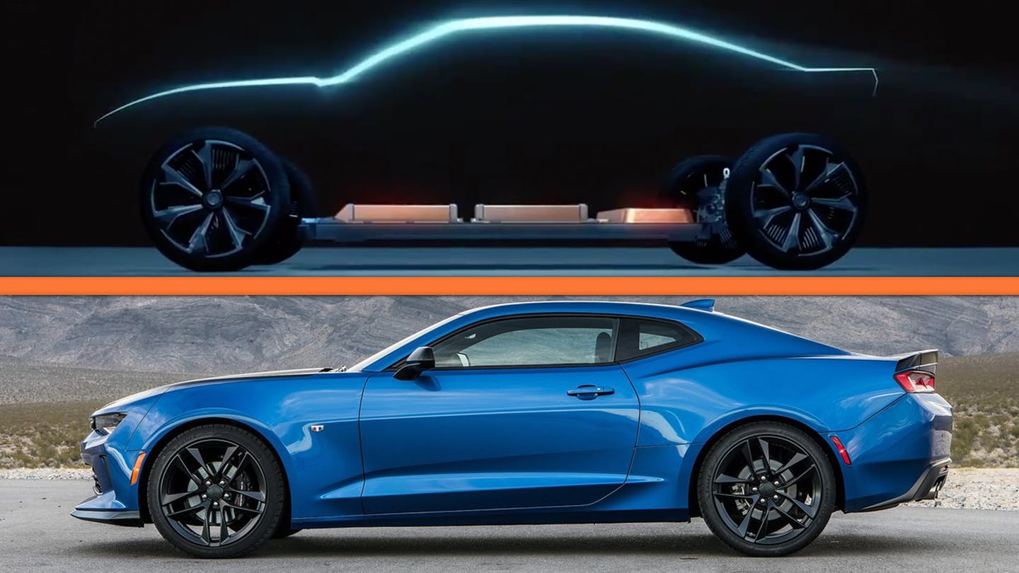 Chevrolet Camaro elettrica in arrivo? Il teaser di GM