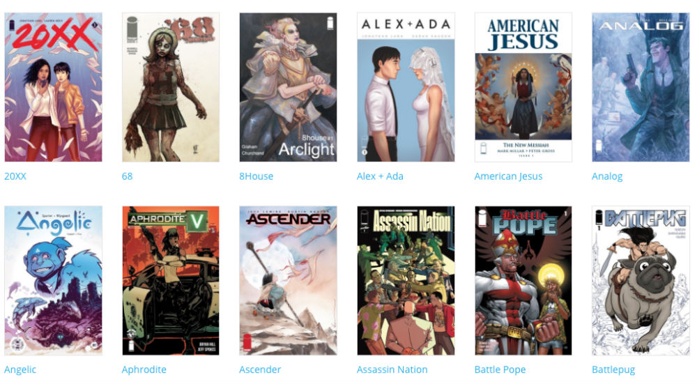 Image Comics, 133 fumetti disponibili gratuitamente