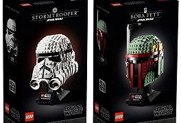 Boba Fett e Stormtrooper LEGO, in rete le prime immagini dei caschi di Star Wars