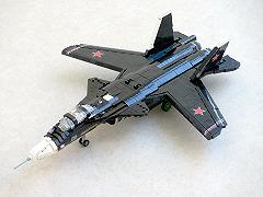 Sukhoi, la versione LEGO dell’S-37 Berkut creata da Ralph