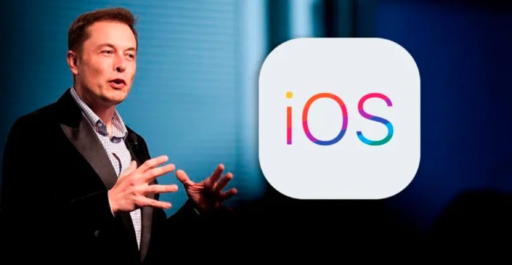 Elon Musk critica la qualità di iOS 13