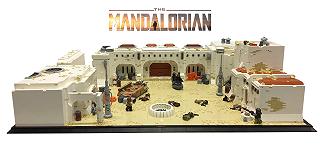 The Mandalorian, il diorama LEGO dello scontro su Arvala 7